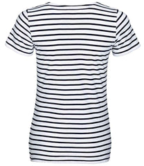 SOLS Ladies Miles Striped TShirt