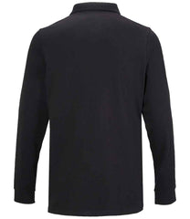 NEOBLU Owen Long Sleeve Piqu Polo Shirt