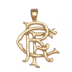 Rangers FC 9ct Gold Pendant Heavy Medium