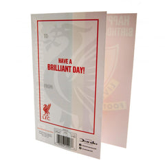 Liverpool FC Liverbird Birthday Card