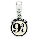 Harry Potter Silver Plated 9 & 3 Quarters Charm