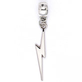 Harry Potter Silver Plated Lightning Bolt Charm