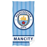 Manchester City FC Stripe Towel
