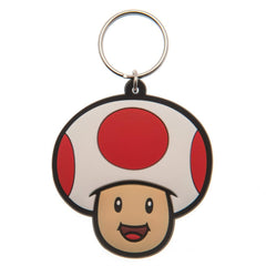 Super Mario Toad PVC Keyring
