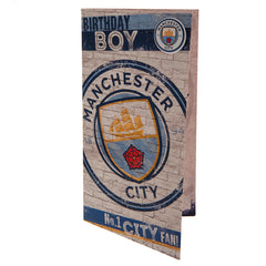 Manchester City FC Boy Birthday Card