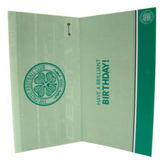 Celtic FC Huddle Birthday Card