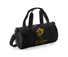 Personalised Duffle Bags Girls Gymnastics Street Dancer Ballet Gym Kit Kids Travel Barrel Bag