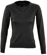 SOLS Ladies Galaxy Cotton Acrylic V Neck Sweater