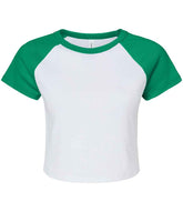 Bella Ladies Micro Rib Raglan Baby TShirt