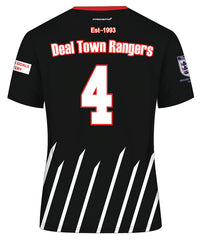Personalised Deal Town Rangers White and Black Shirts