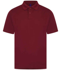 Henbury Coolplus Wicking Piqu Polo Shirt