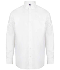 Henbury Long Sleeve Classic Oxford Shirt