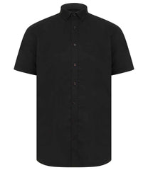 Henbury Modern Short Sleeve Regular Fit Oxford Shirt