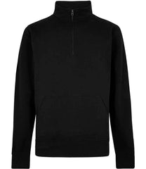 Kustom Kit Regular Fit 14 Zip Piqu Sweatshirt