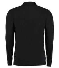Kustom Kit Long Sleeve PolyCotton Piqu Polo Shirt