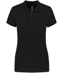 Kariban Ladies Short Sleeve Piqu Polo Shirt