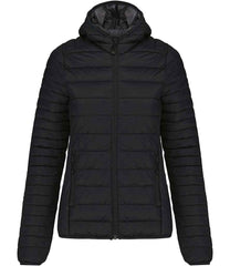 Kariban Ladies Lightweight Hooded Padded Jacket
