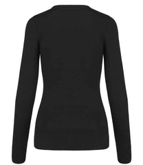 Kariban Ladies Cotton Acrylic V Neck Sweater