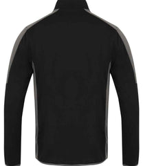 Finden Hales Contrast Zip Neck Midlayer Top