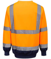 Portwest HiVis Two Tone Sweatshirt
