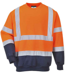 Portwest HiVis Two Tone Sweatshirt