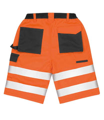 Result SafeGuard HiVis Cargo Shorts