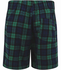 SF Clothing Tartan Lounge Shorts
