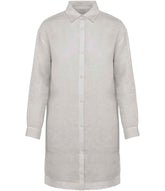 Spasso Ladies Linen Dress Shirt