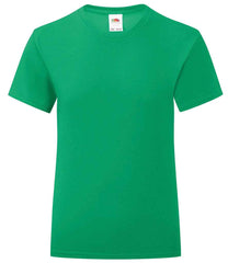 Fruit of the Loom Girls Iconic 150 TShirt