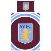 Aston Villa FC Pulse Single Duvet Set