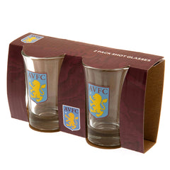 Aston Villa FC 2pk Shot Glass Set