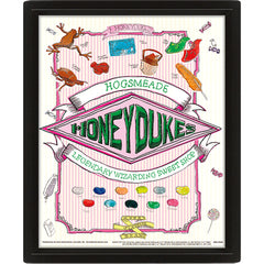 Harry Potter Honeydukes Framed 3D Picture