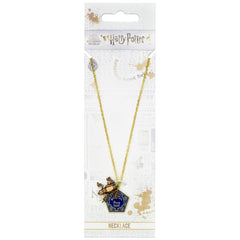 Harry Potter Gold Plated Necklace Chocolate Frog