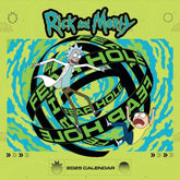 Rick And Morty Square Calendar 2025