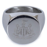 Newcastle United FC Round Signet Ring Large