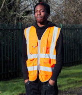 Warrior HiVis Executive Waistcoat