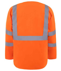 Yoko HiVis Executive Long Sleeve Waistcoat