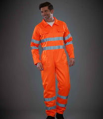 Yoko HiVis PolyCotton Coverall