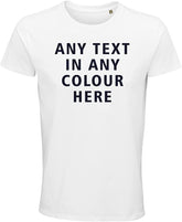 Prospo® Personalised Unisex Short Sleeve Crew Neck T-Shirt