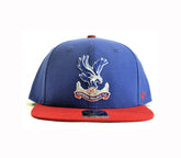 47 BRAND CRYSTAL PALACE TWO TONE CAPTAIN CAP ROYAL BLUE RED