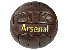 ARSENAL RETRO HERITAGE LEATHER BALL SIZE 5