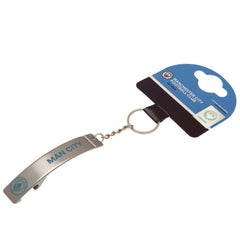 Manchester City FC Sleek Bottle Opener Keyring