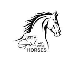 Horse Stickers - Personalised With Your Name