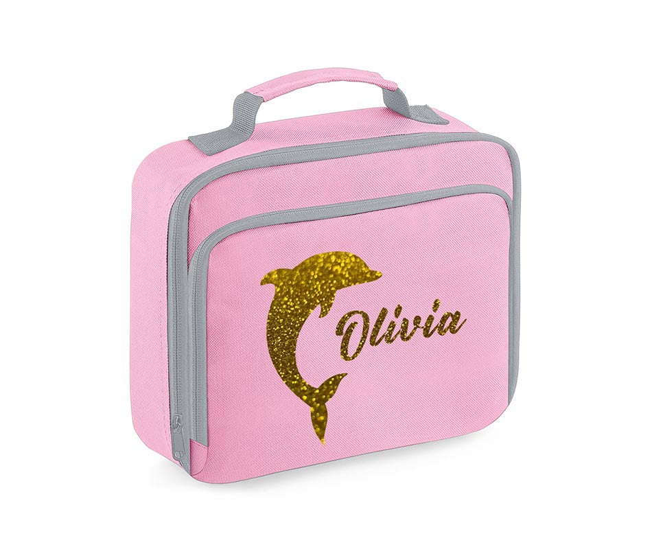 Dolphin Lunch Bag Personalised Back To School Dolphin Gifts Boys Girls