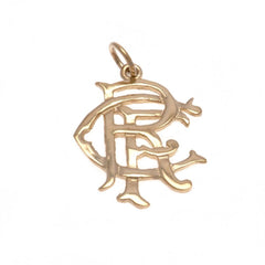 Rangers FC 9ct Gold Pendant Small