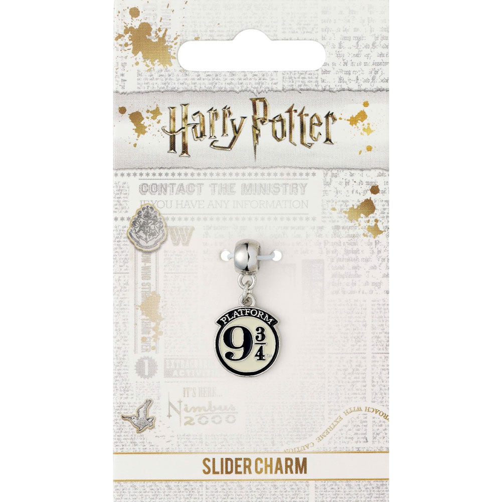 Harry Potter Silver Plated 9 & 3 Quarters Charm