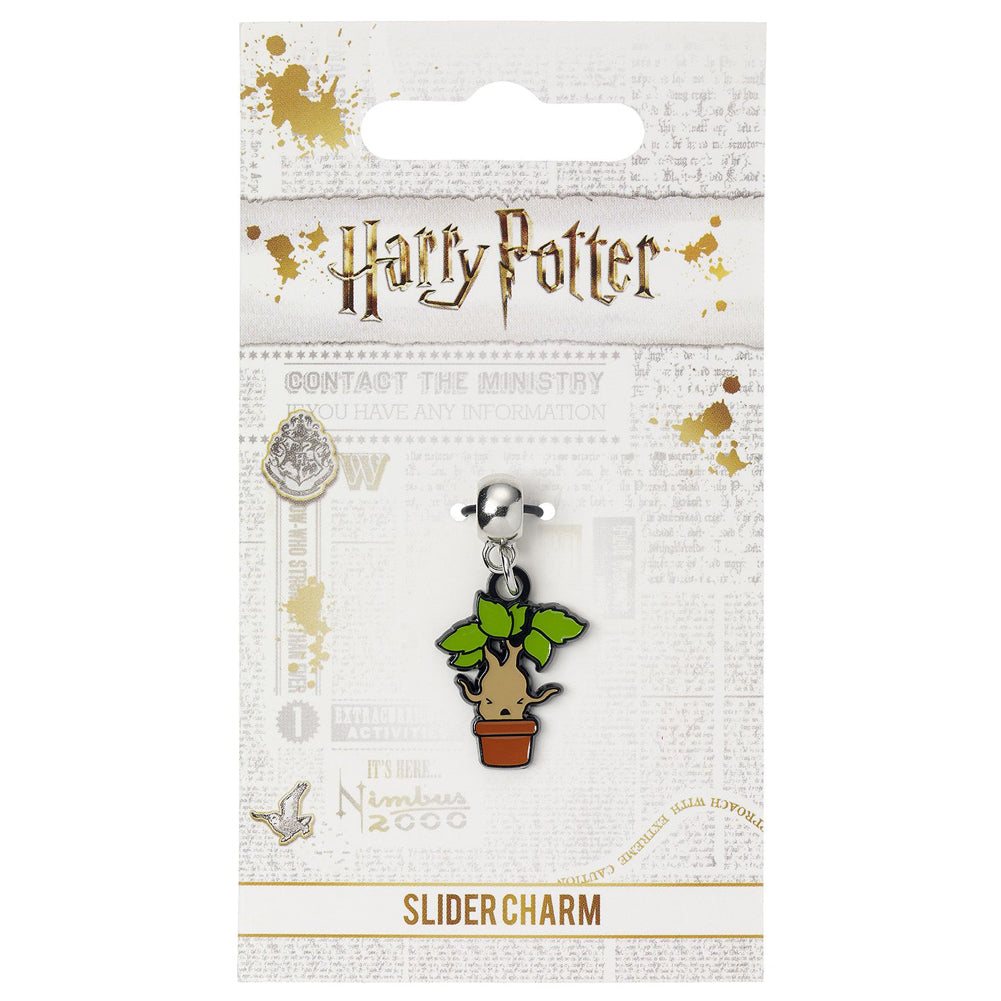 Harry Potter Silver Plated Mandrake Charm