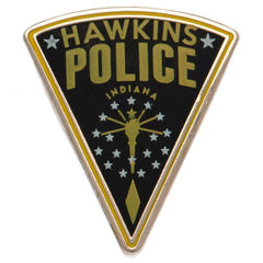 Stranger Things Hawkins Police Pin Badge