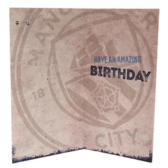 Manchester City FC Boy Birthday Card