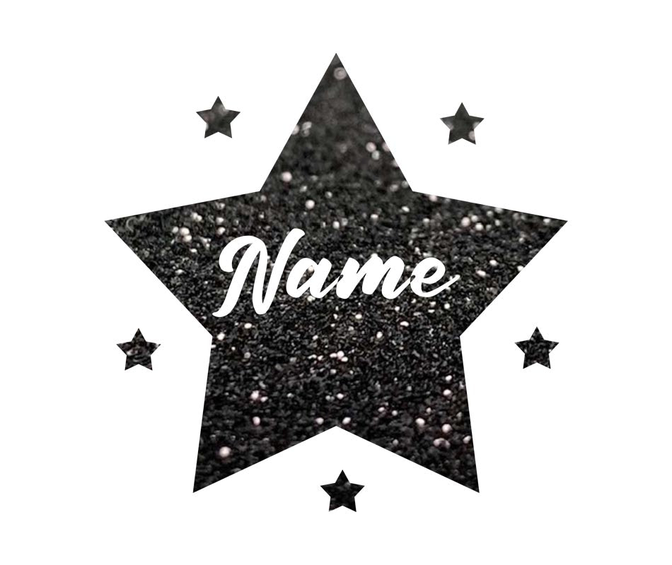 Star Stickers - Personalised With Your Name